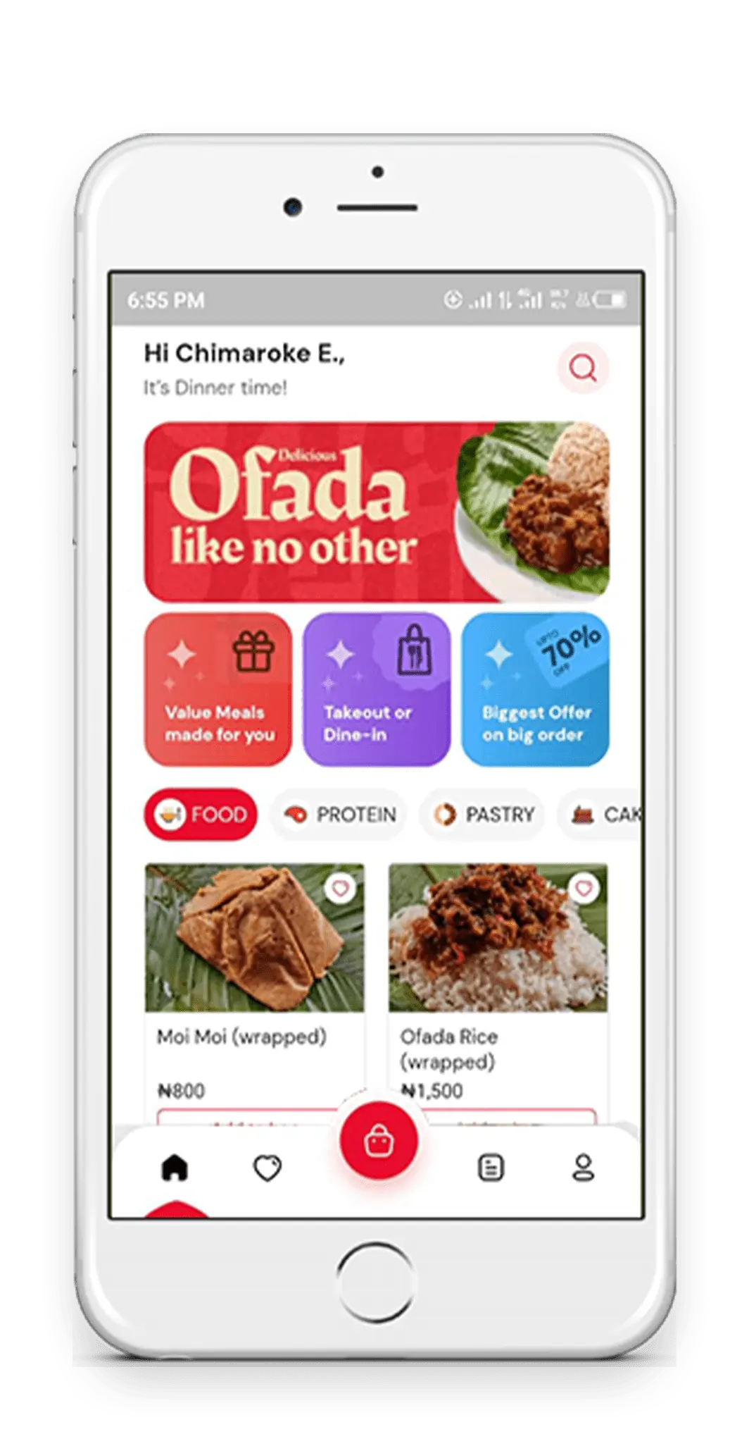 Crunchies mobile app